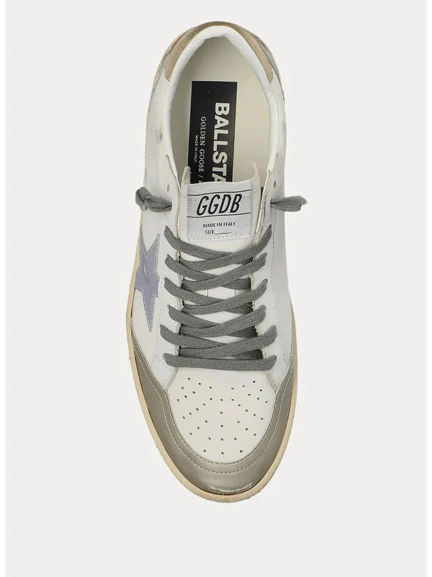 Zapatillas Golden Goose Ballstar Leather Laminated Toe Star Mujer - Image 2