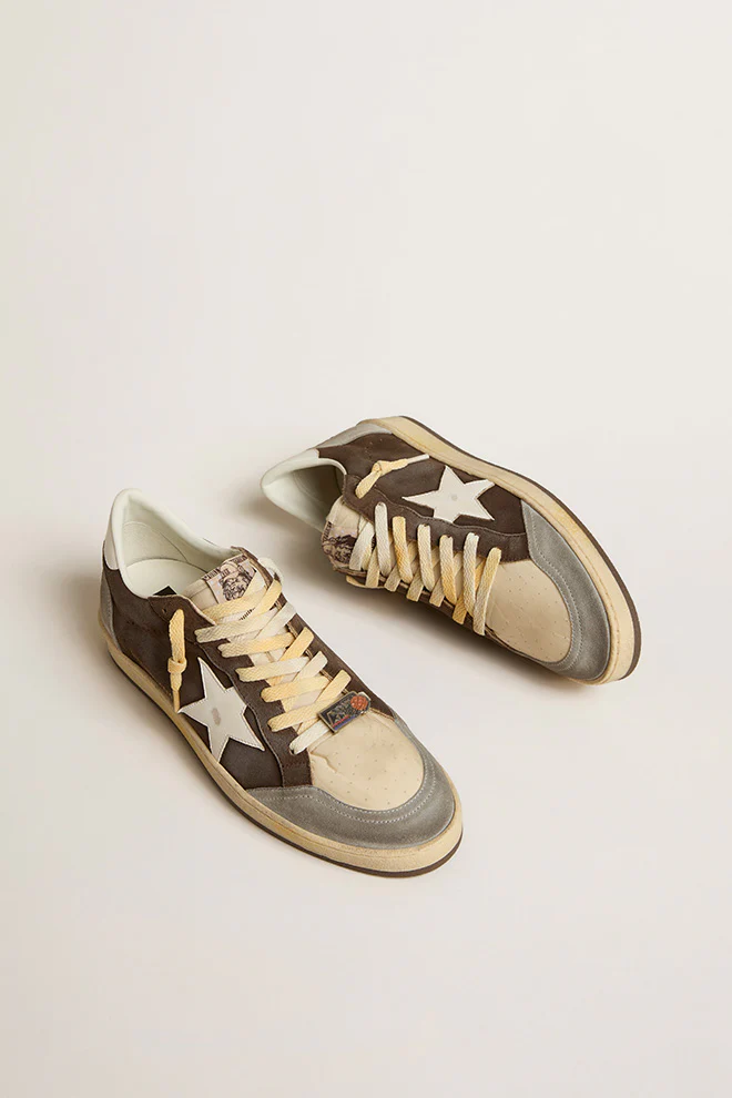 Zapatillas Golden Goose  Brown "Ball Star" Hombre - Image 2