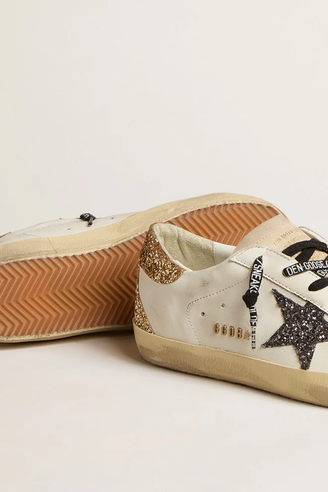 Zapatillas Golden Goose Super-Star Metal Lettering Mujer - Image 4