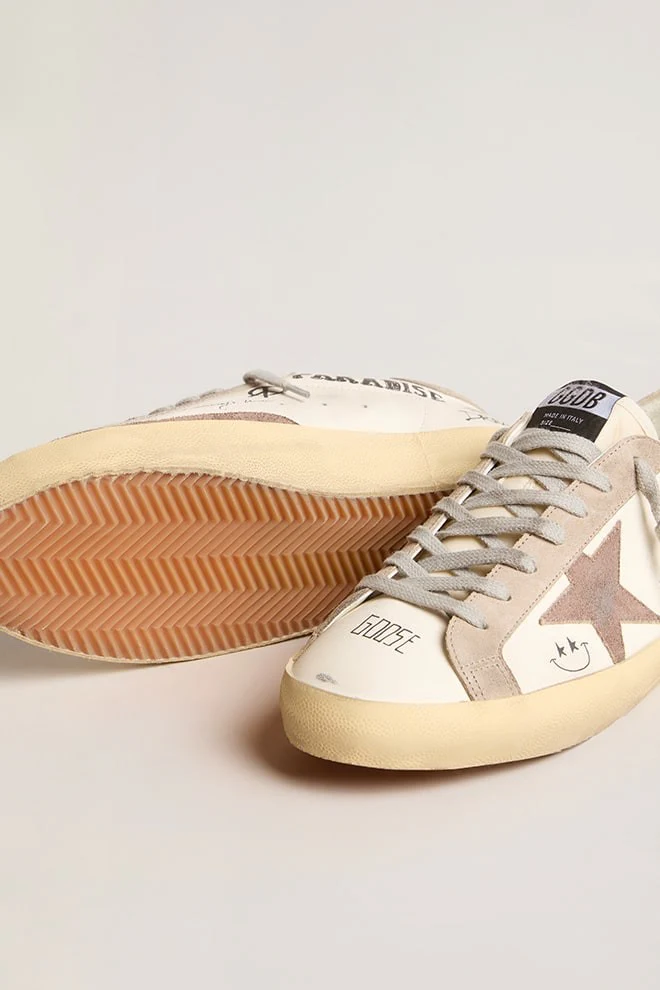 Zapatillas Golden Goose Super Star Nappa Upper Nylon Star And Heel Hombre - Image 4