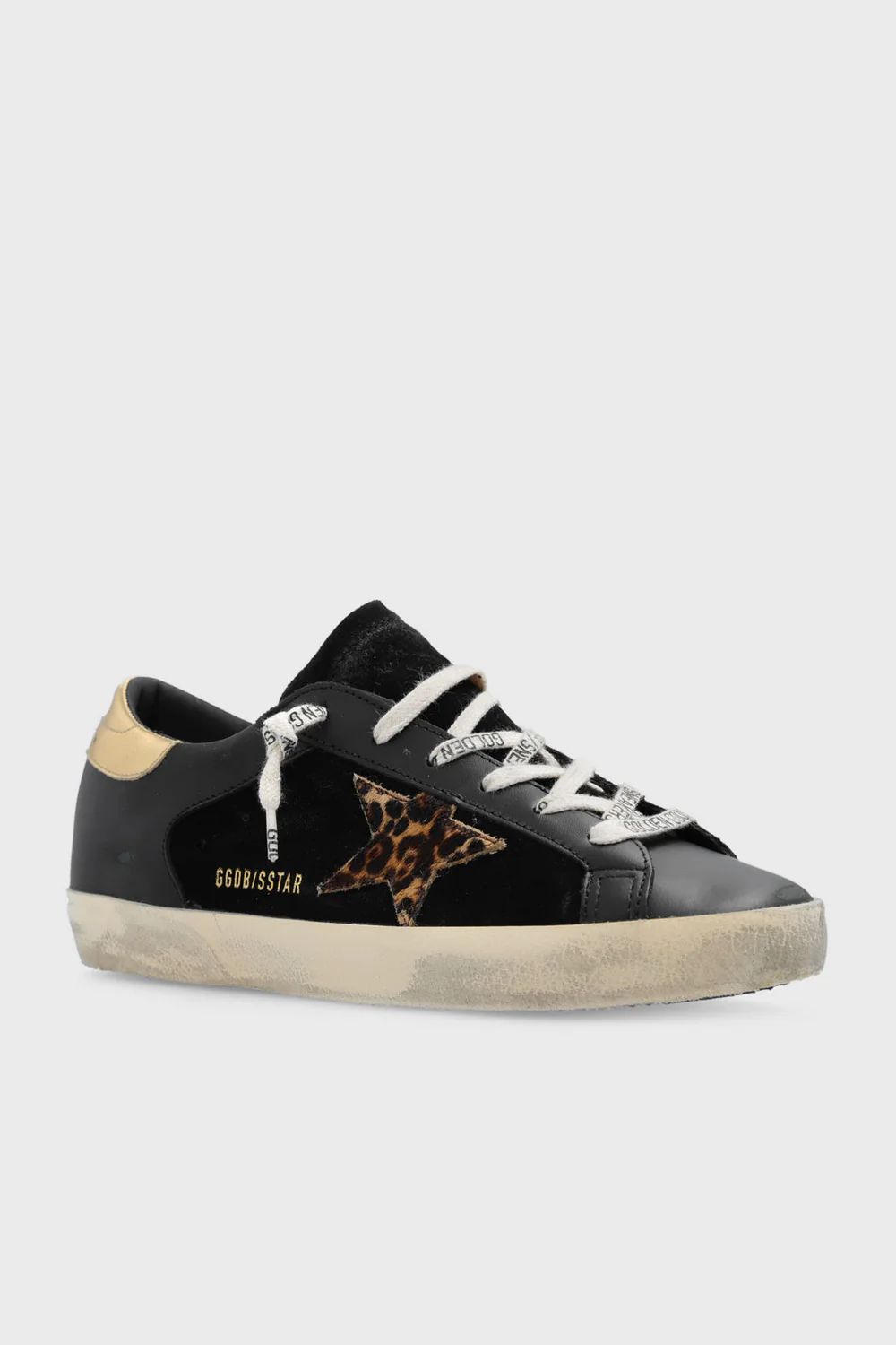 Zapatillas Golden Goose Superstar Sued Leath Leopard Horsy Star Mujer - Image 2