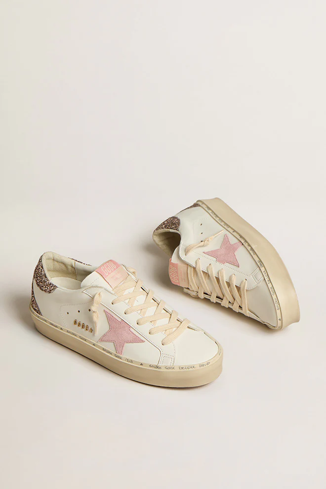 Zapatillas Golden Goose Hi Star Leather Upper Mujer - Image 2