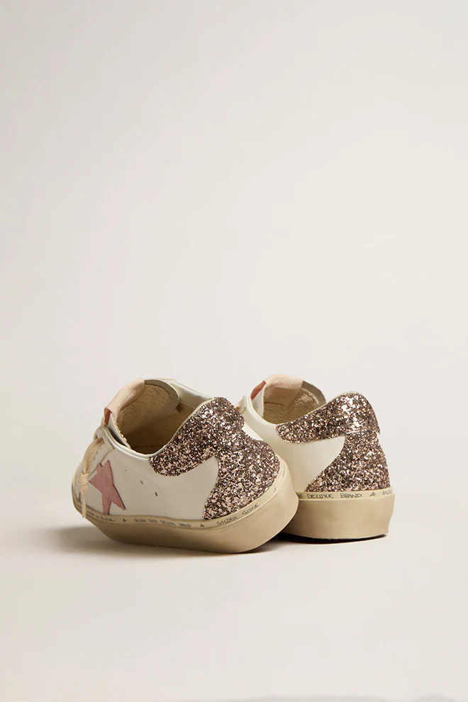 Zapatillas Golden Goose Hi Star Leather Upper Mujer - Image 4