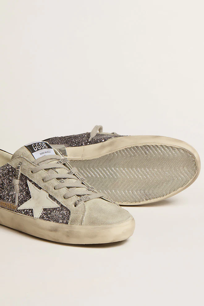 Zapatillas Golden Goose Super Star Glitter Mujer - Image 3