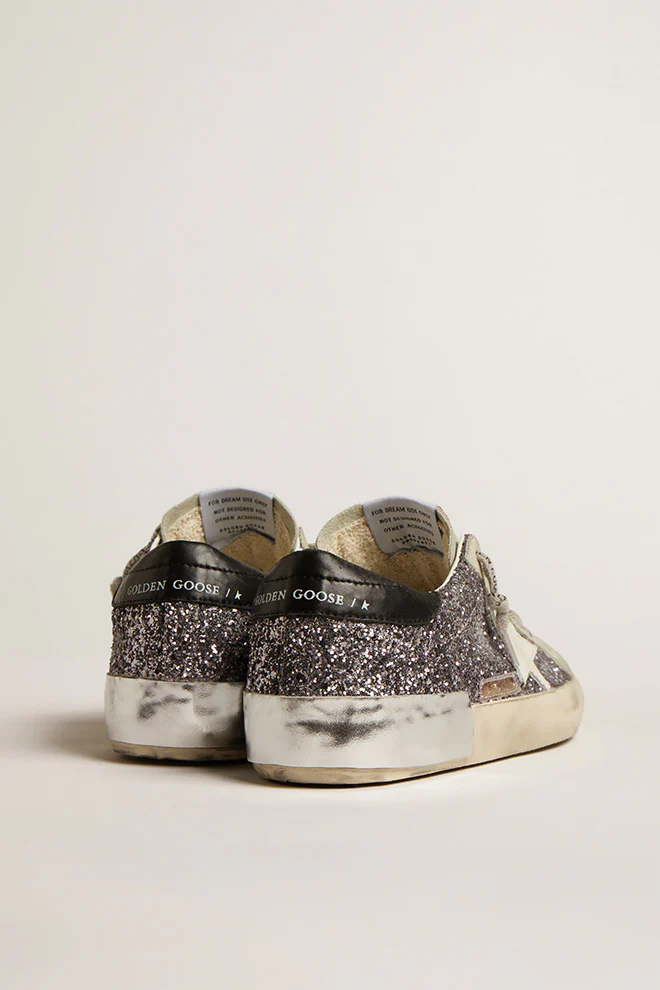 Zapatillas Golden Goose Super Star Glitter Mujer - Image 4
