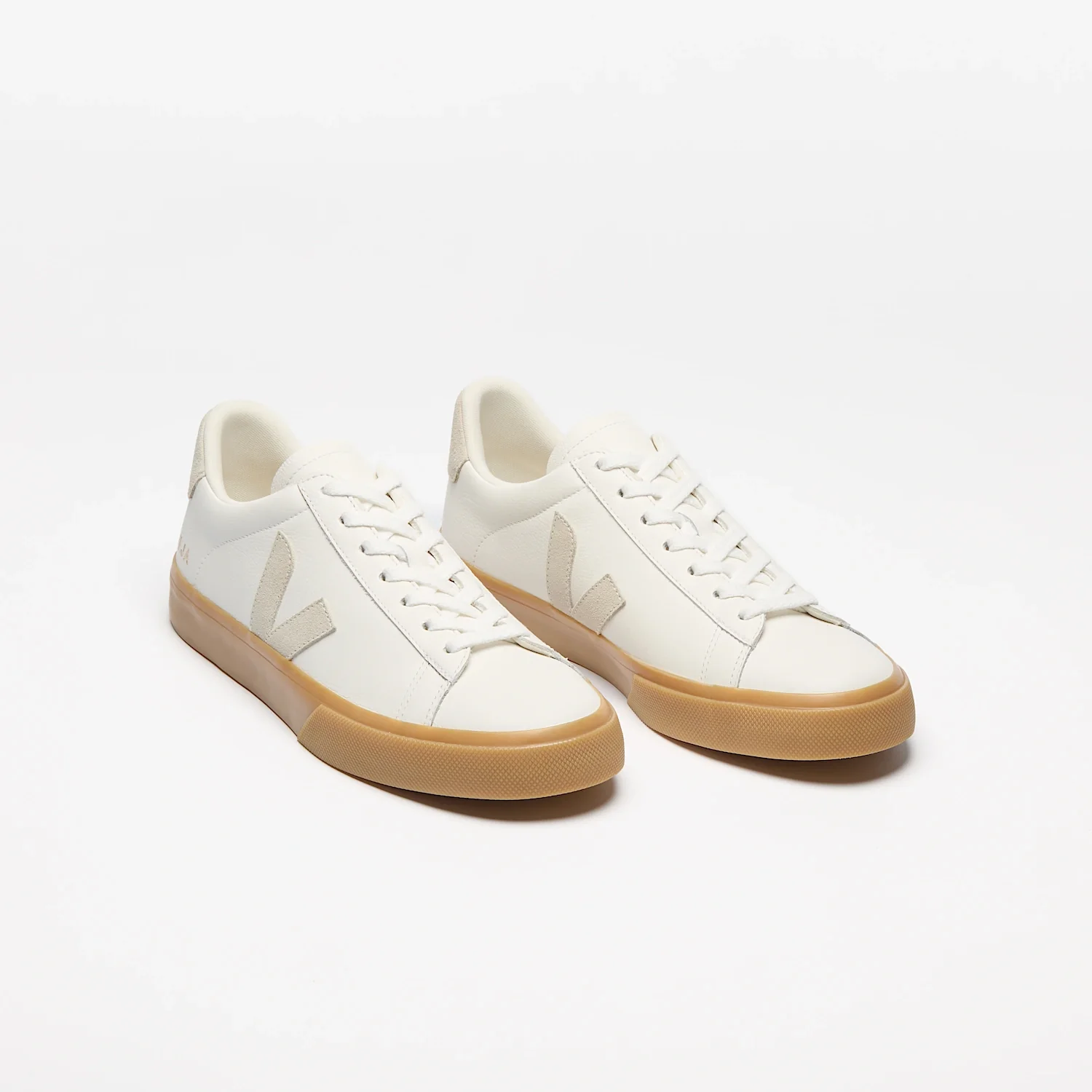 Zapatillas Veja De Hombre Campo Leather Natural - Image 2