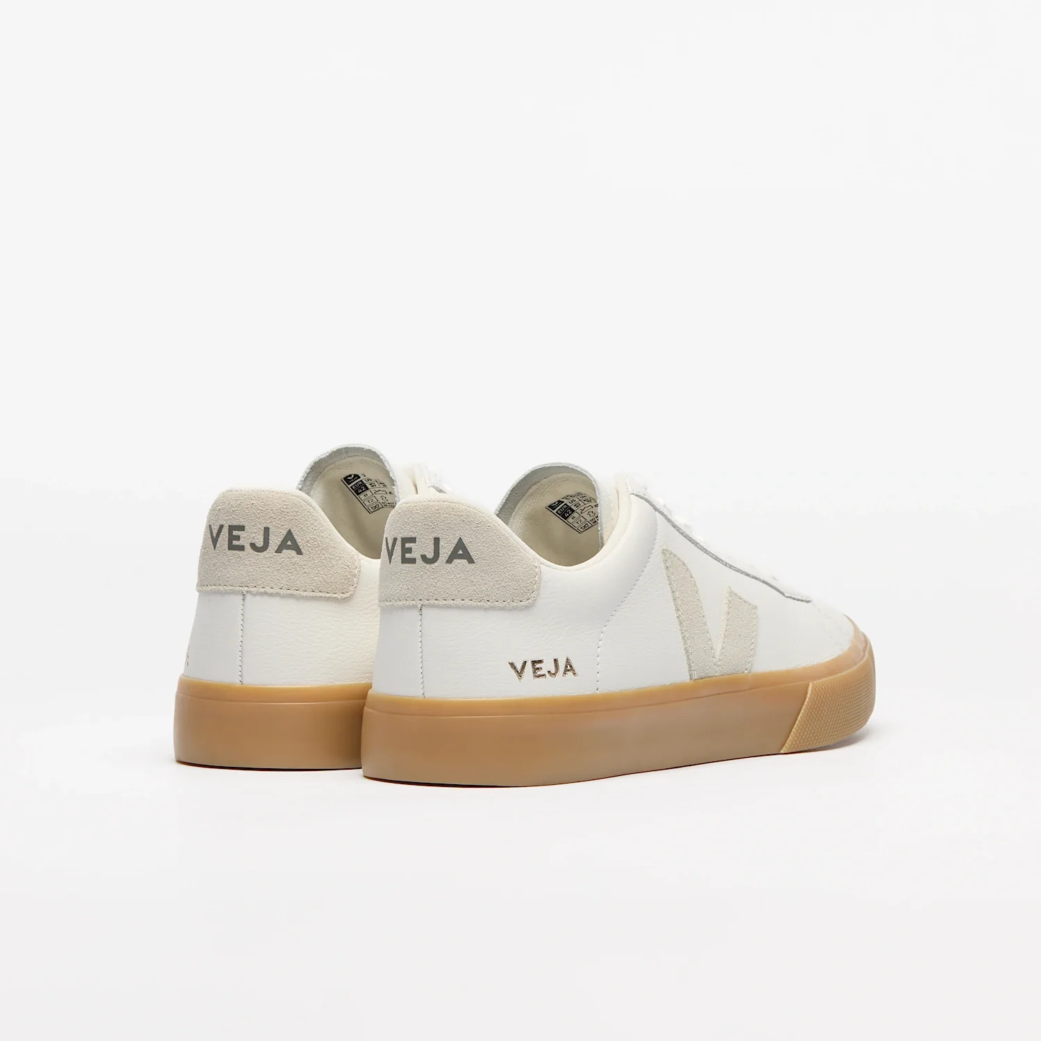 Zapatillas Veja De Hombre Campo Leather Natural - Image 3