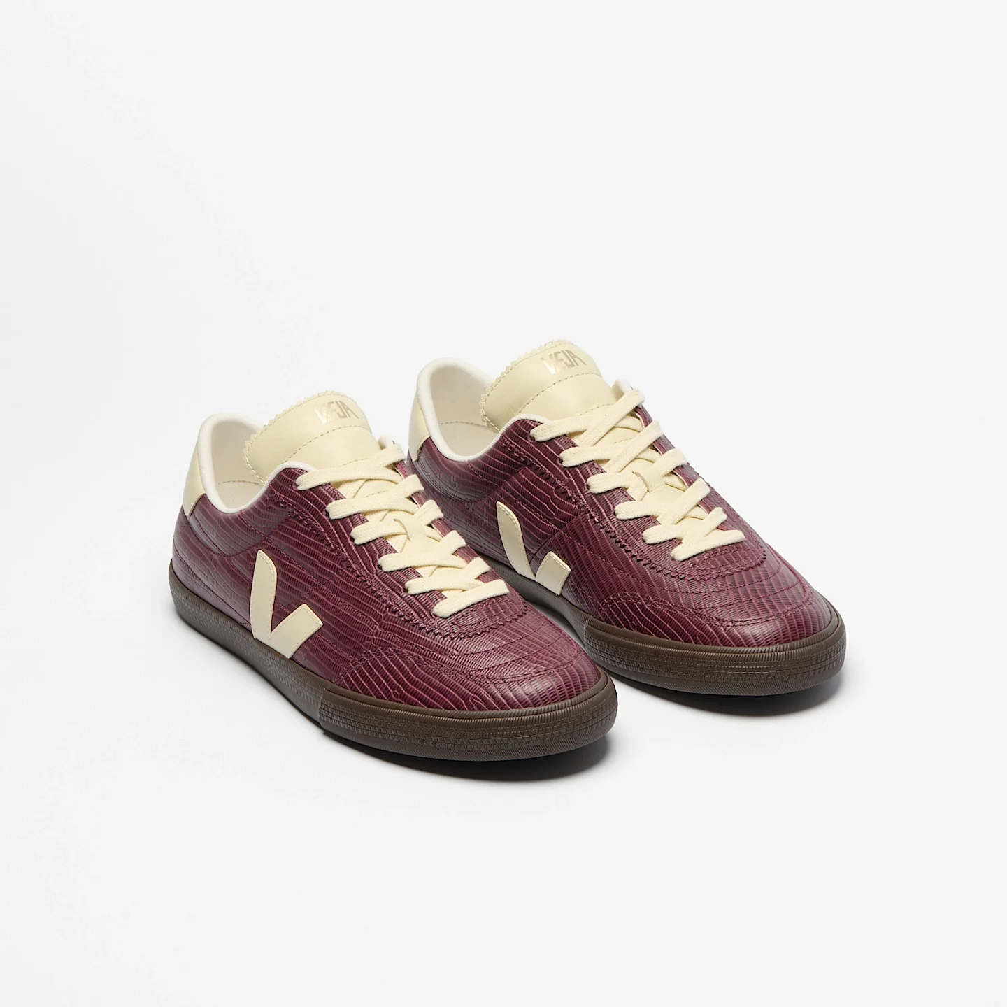 Zapatillas Veja De Mujer Panenka Dragon Leather Amarante - Image 2
