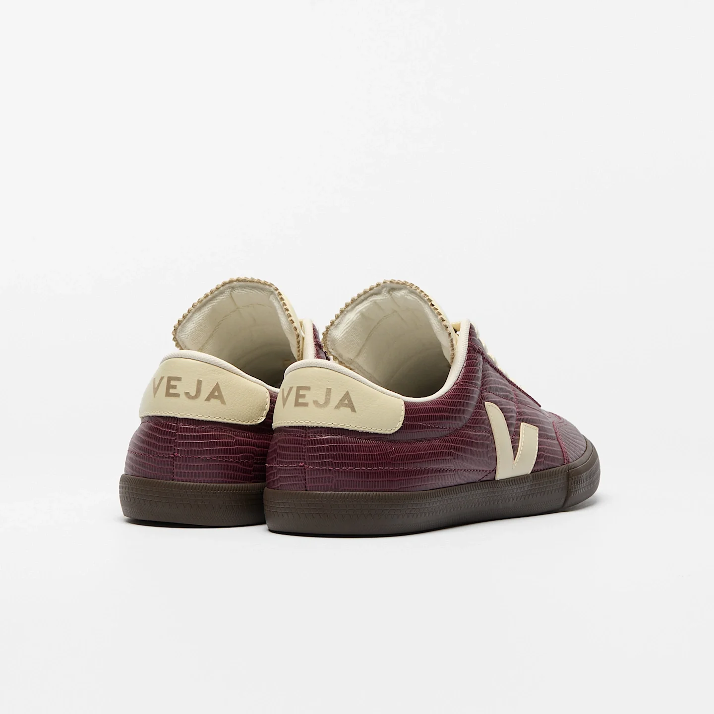 Zapatillas Veja De Mujer Panenka Dragon Leather Amarante - Image 3