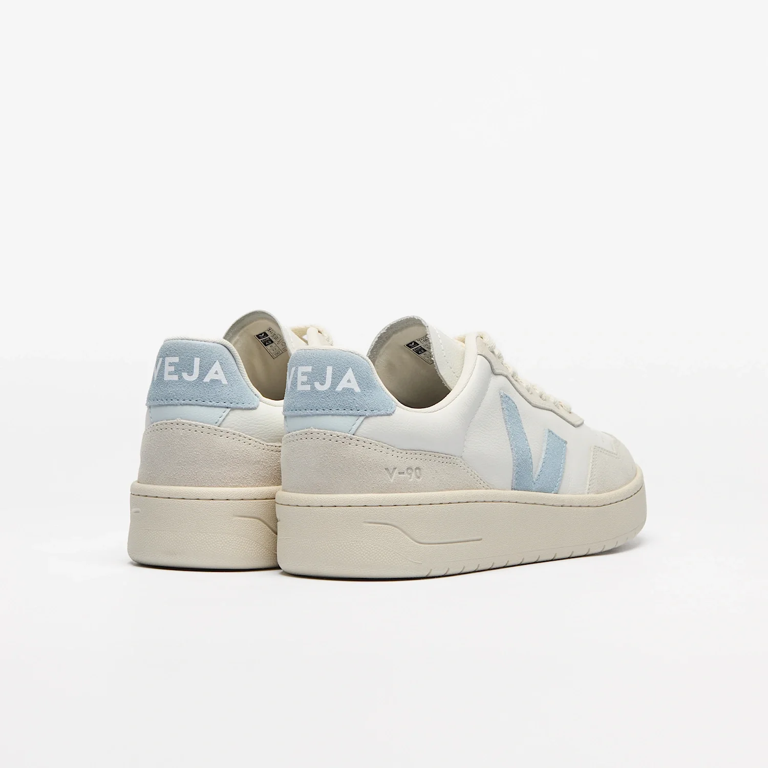 Zapatillas Veja De Mujer V-90 O.t. Leather - Image 3