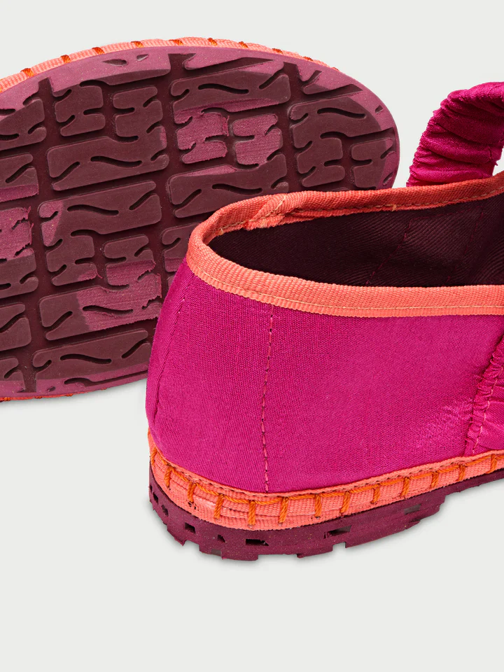 Ballerinas Mafalda Seda Fuchsia - Image 3